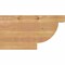 Ekena Millwork Alpine Smooth Rafter Tail, Western Red Cedar, 3 1/2"W x 10"H x 18"L RFT04X10X18ALP00SWR - alternate 3